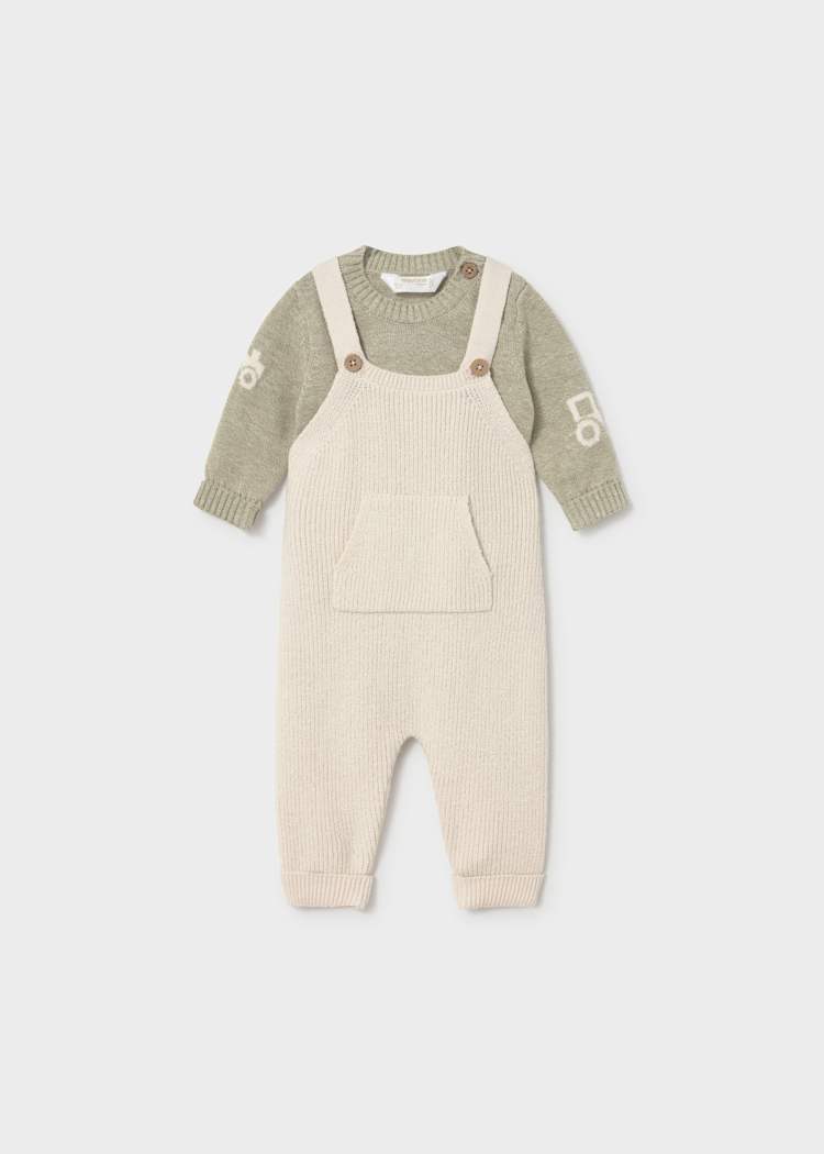 Dungaree Sweater Set/Mayoral