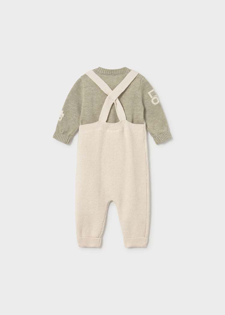 Dungaree Sweater Set/Mayoral