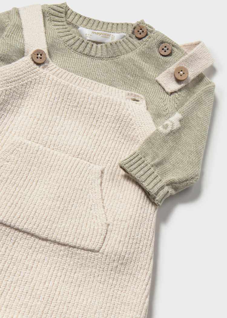 Dungaree Sweater Set/Mayoral