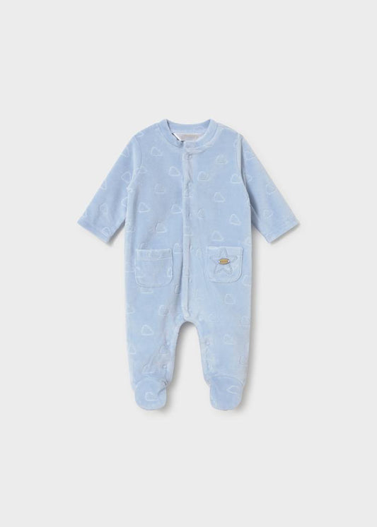 Baby Boy Velour Pajama/Mayoral