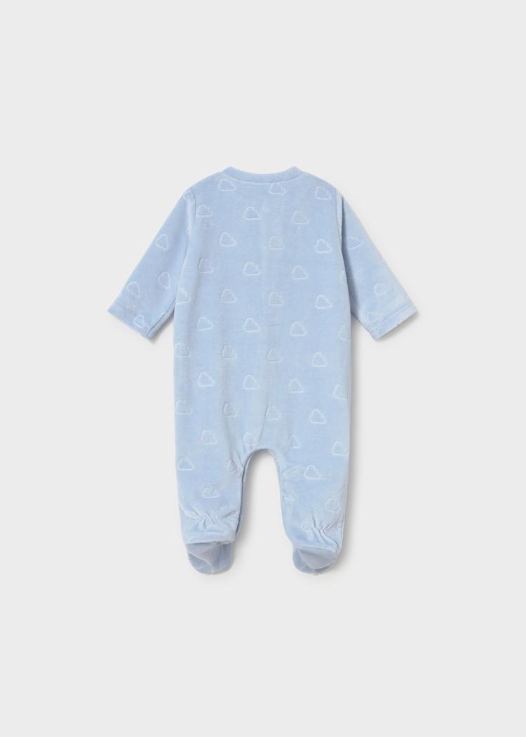 Baby Boy Velour Pajama/Mayoral