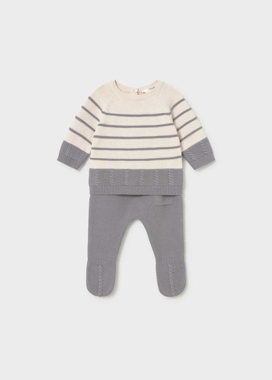 Baby Boy Footed Sweater Set/Mayoral