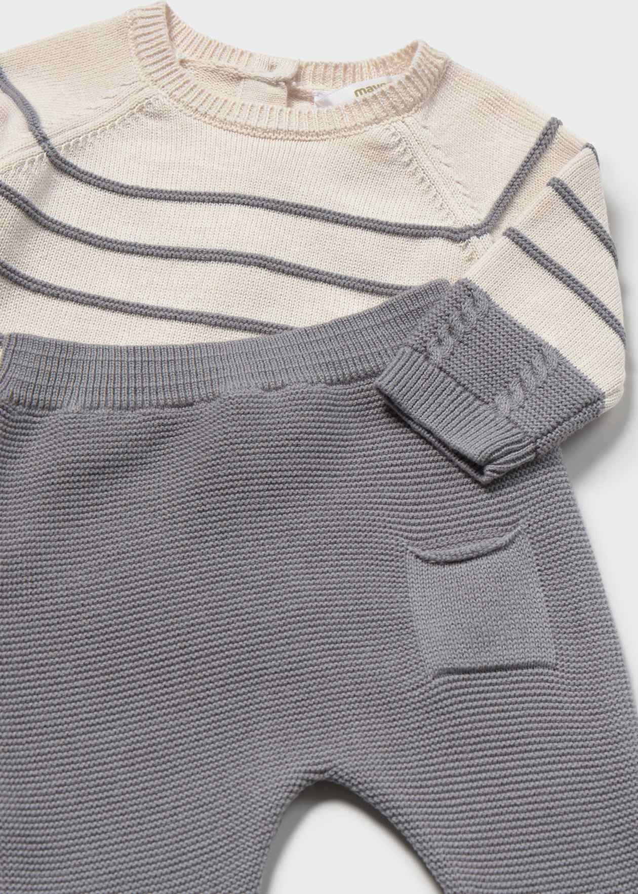 Baby Boy Footed Sweater Set/Mayoral
