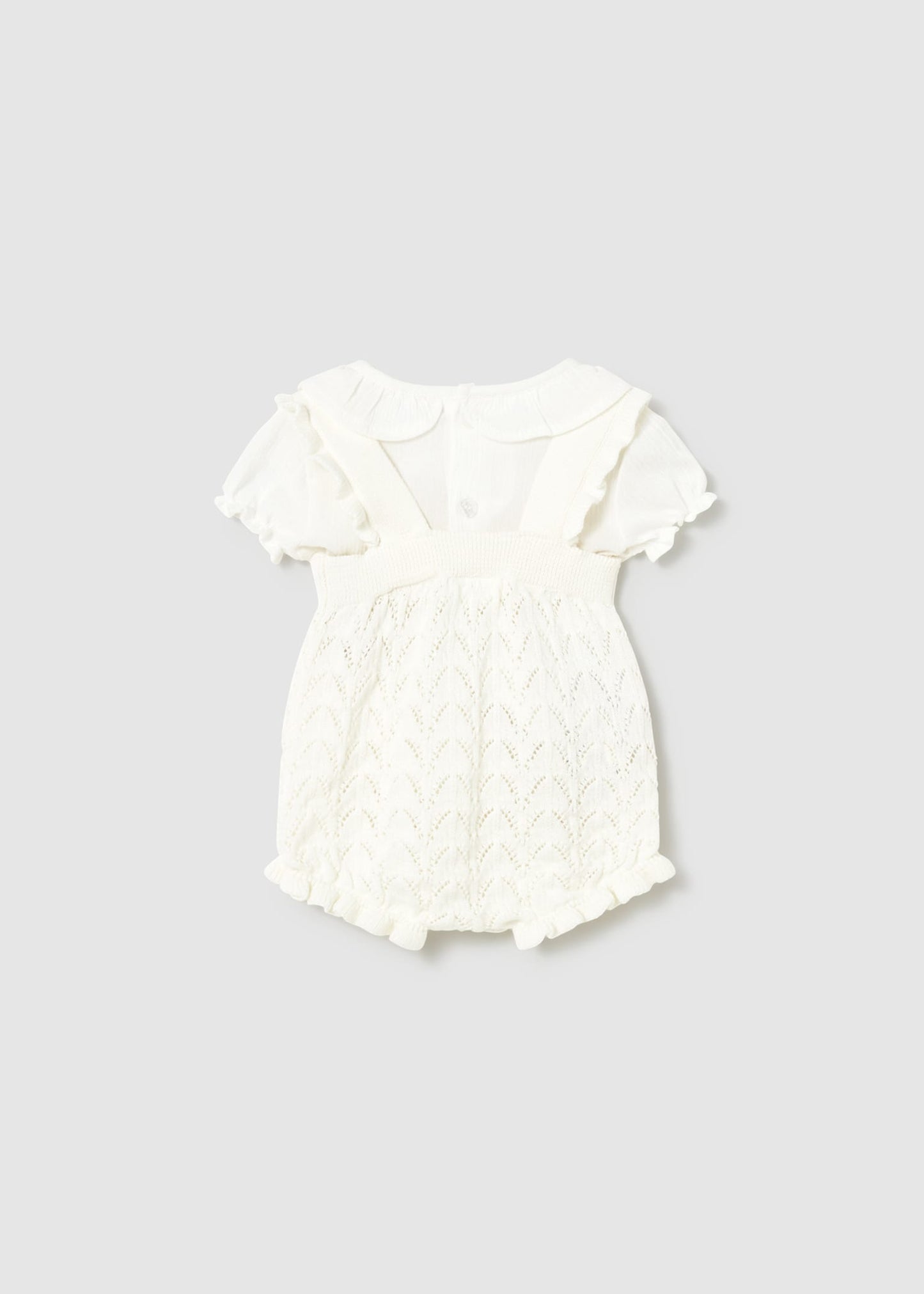 Girl Knit Dungaree Set/Mayoral