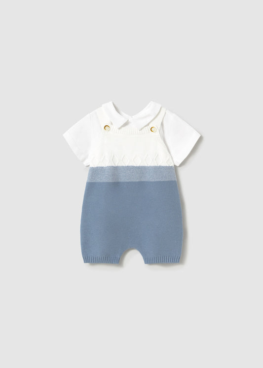 Knit Dungaree Set/Mayoral