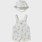 Printed Overalls w/ Hat/Mayoral