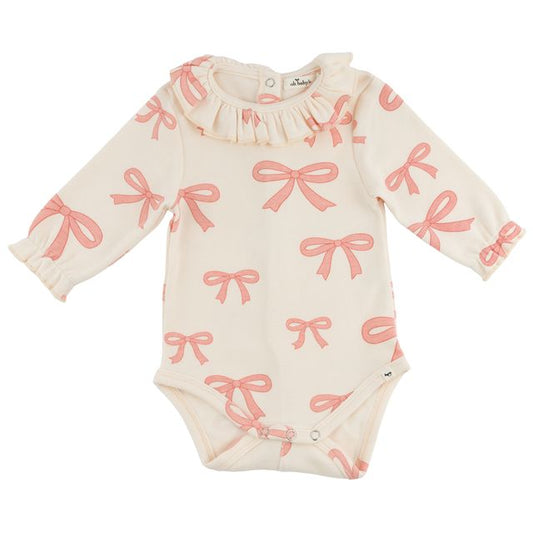 Pink Bow onesie/Oh Baby