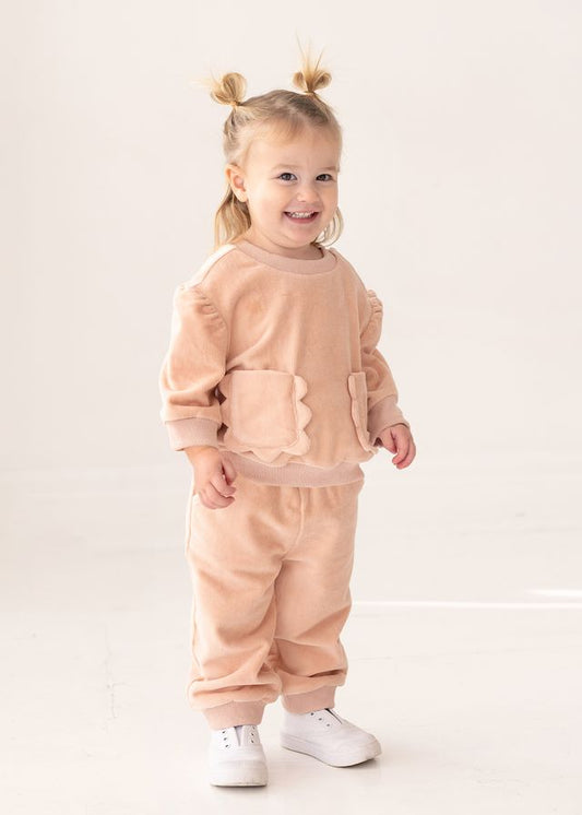Peach Keen 2 PC Set/Isobella & Chloe