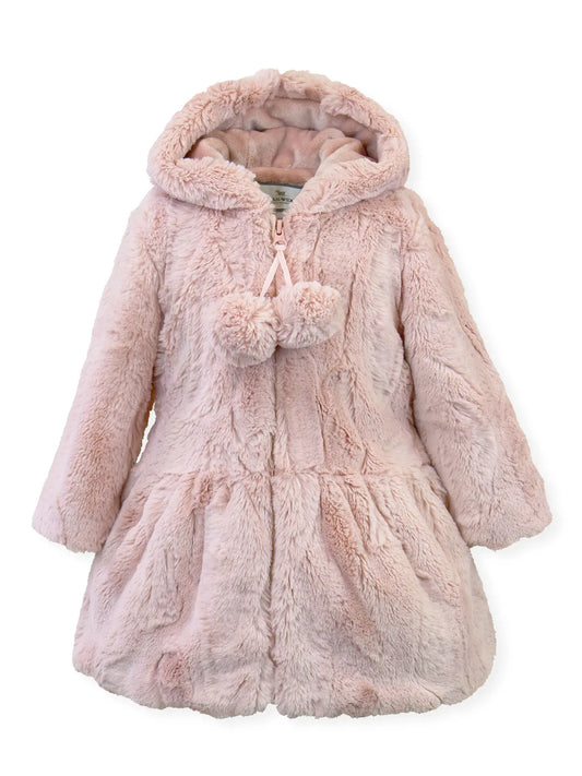 Hooded Fur Coat/American Widgeon