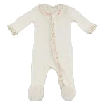Poppy Sprig Ruffle Footie/oh baby