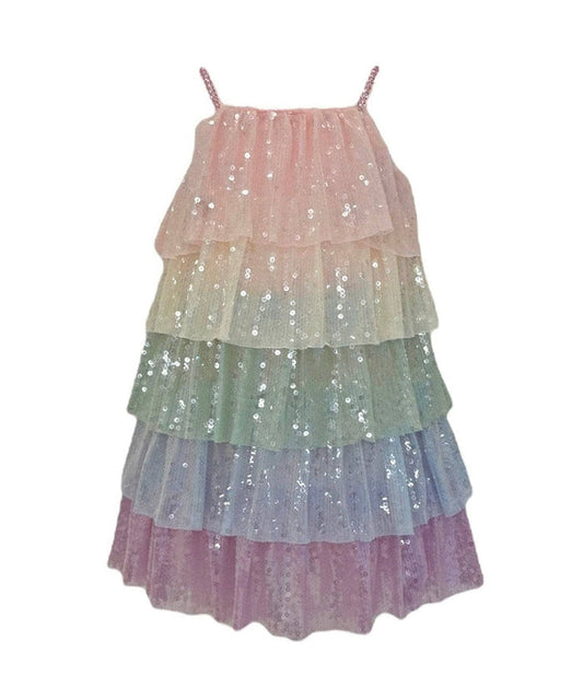 Rainbow Sequin Dress/Lola & the Boys