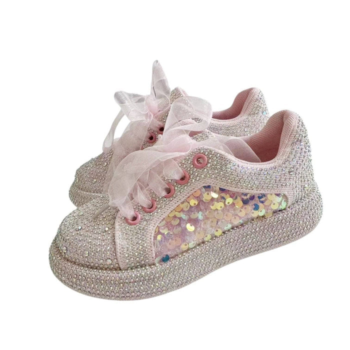 Sequin Shimmer Sneakers/Lola & the Boys