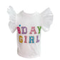 Birthday Girl Gem Ruffle Shirt/Lola & the Boys