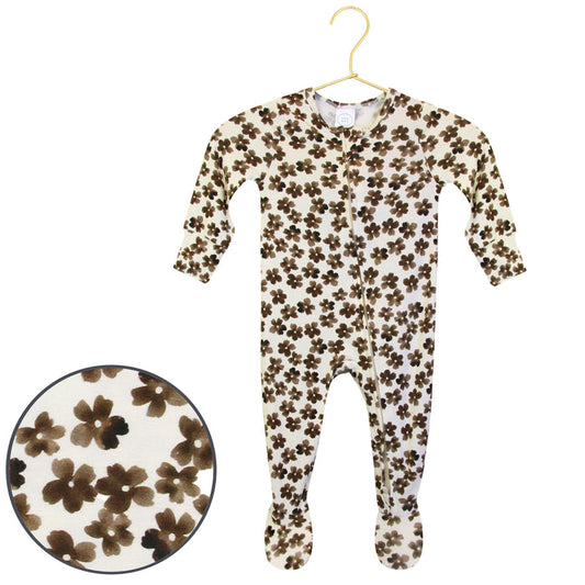 Sloane Zipper Footie/Lou Lou