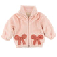 Coquette Bows Faux Fur Jacket/Oh Baby