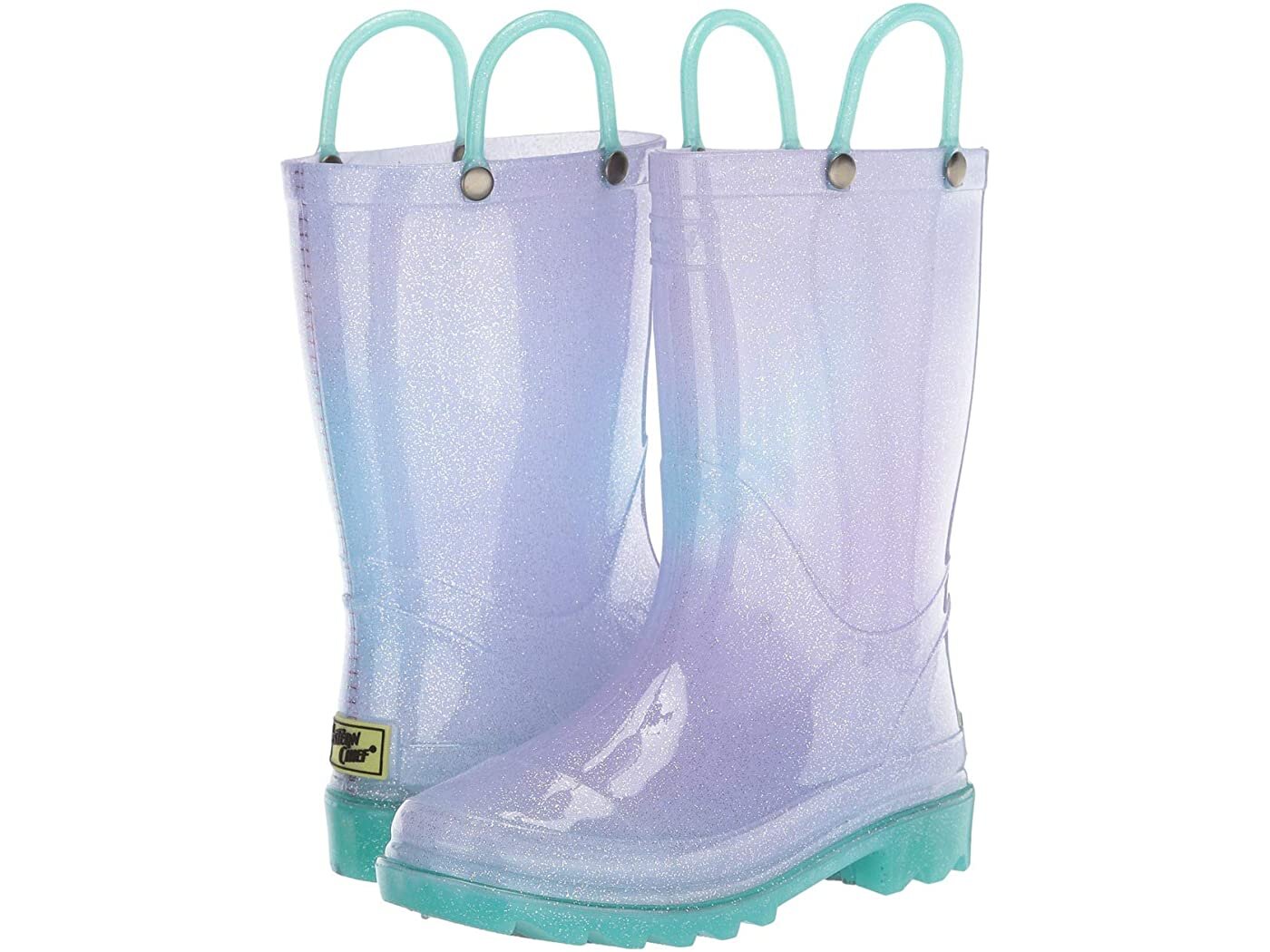 Western Chief Glitter/Teal/I Light Up