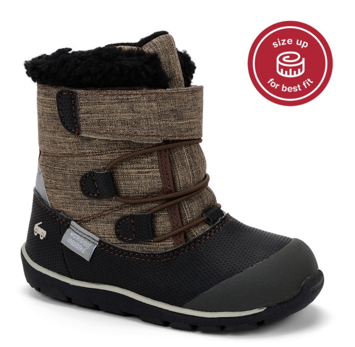 Gilman Brown/Black Waterproof Boot/See Kai Run