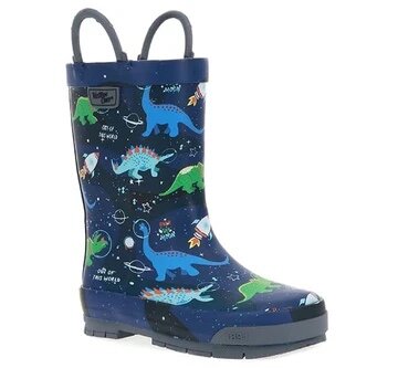 Western Chief Kids Space Dinos Rain Boot