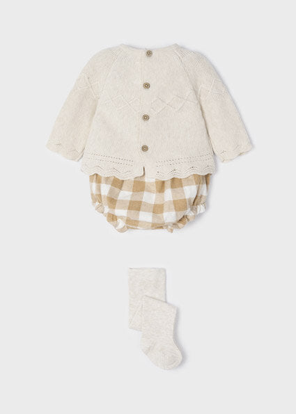 Tan Bloomer Set/2230/Mayoral
