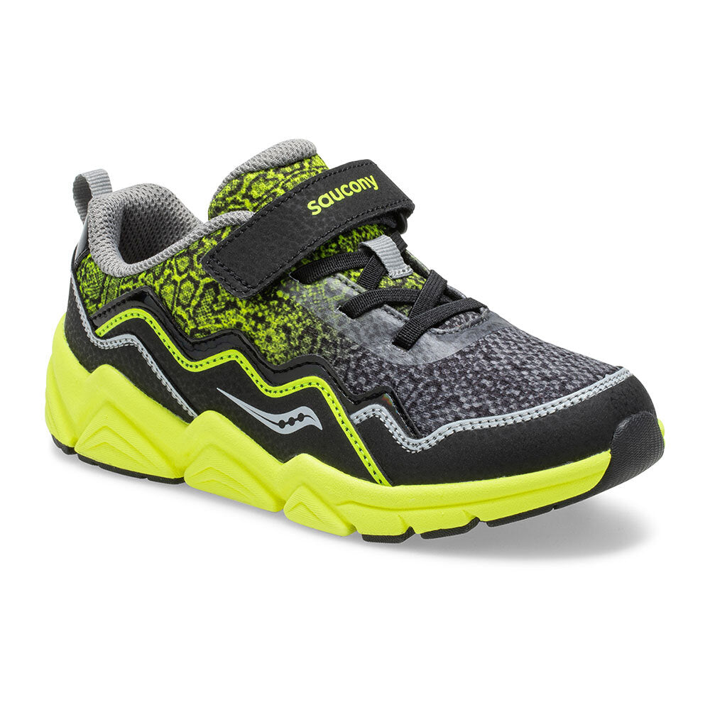 Saucony Flash Black Lime
