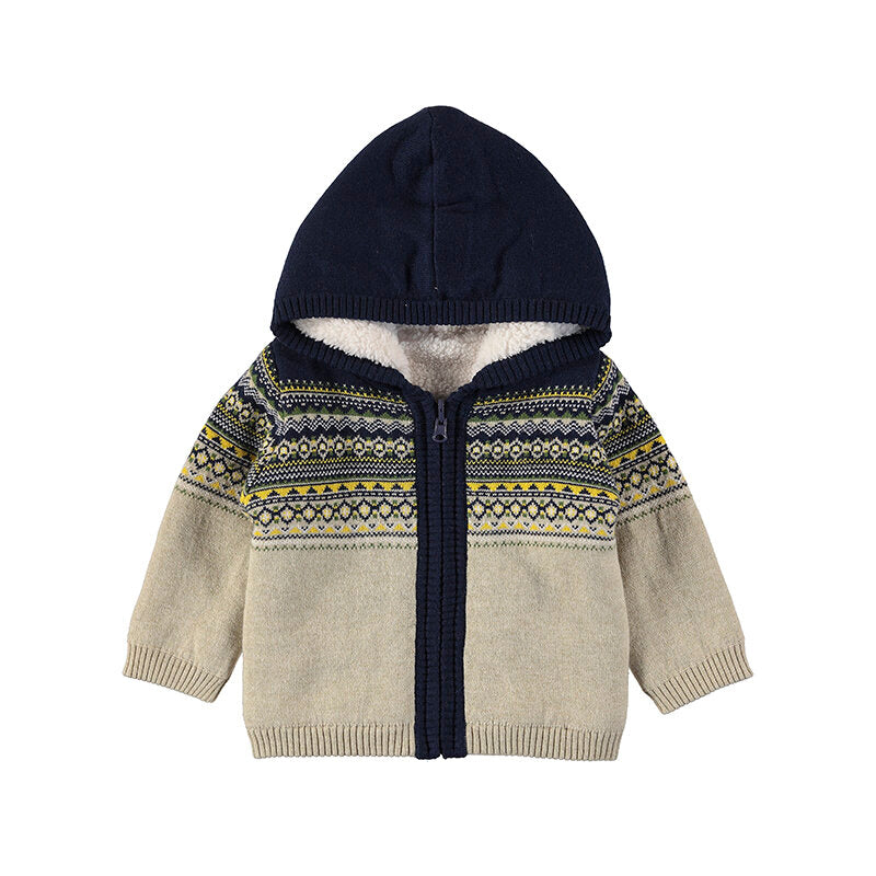 Mayoral Woven Knit Jacket
